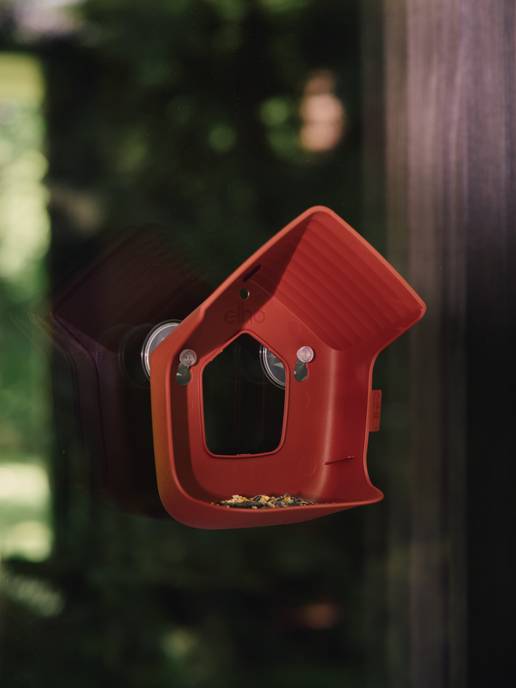 cosy fenster futterhäus 23cm tuscan red